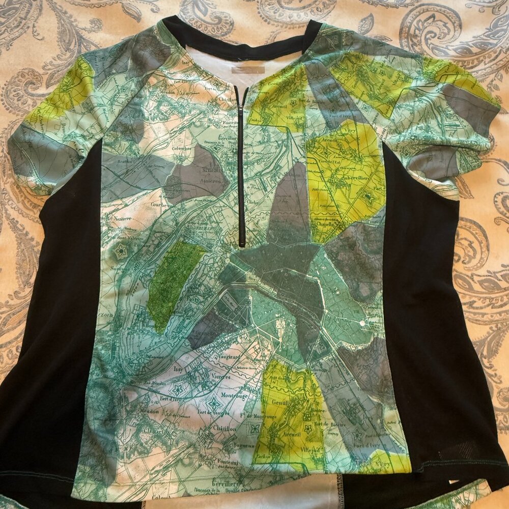 Terry cycling jersey, size 3X